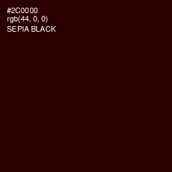 #2C0000 - Sepia Black Color Image